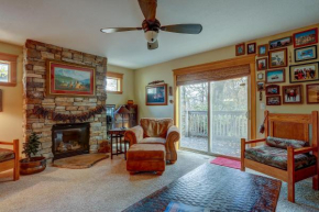 Wanderlust with Rustic Stone Fireplace